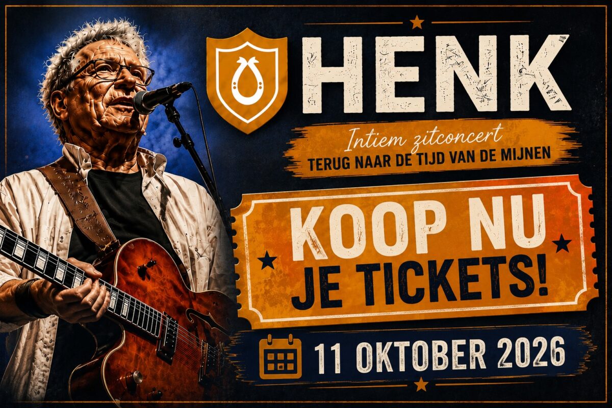 Verkoop tickets Henk en Thijs